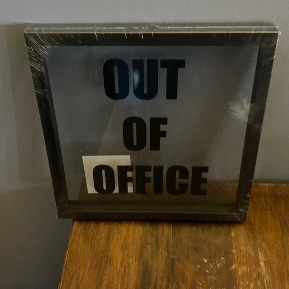 NWTS out of office glass frame - Picture 1 of 1